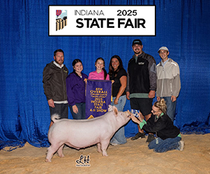 5th Overall Yorkshire Barrow & 3rd Overall D1 York Barrow
2025 Indiana State Fair